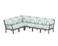 Thumbnail for Trex Yacht Club Modular 6-Piece Deep Seating Set