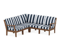 Thumbnail for Trex Yacht Club Modular 5-Piece Deep Seating Set