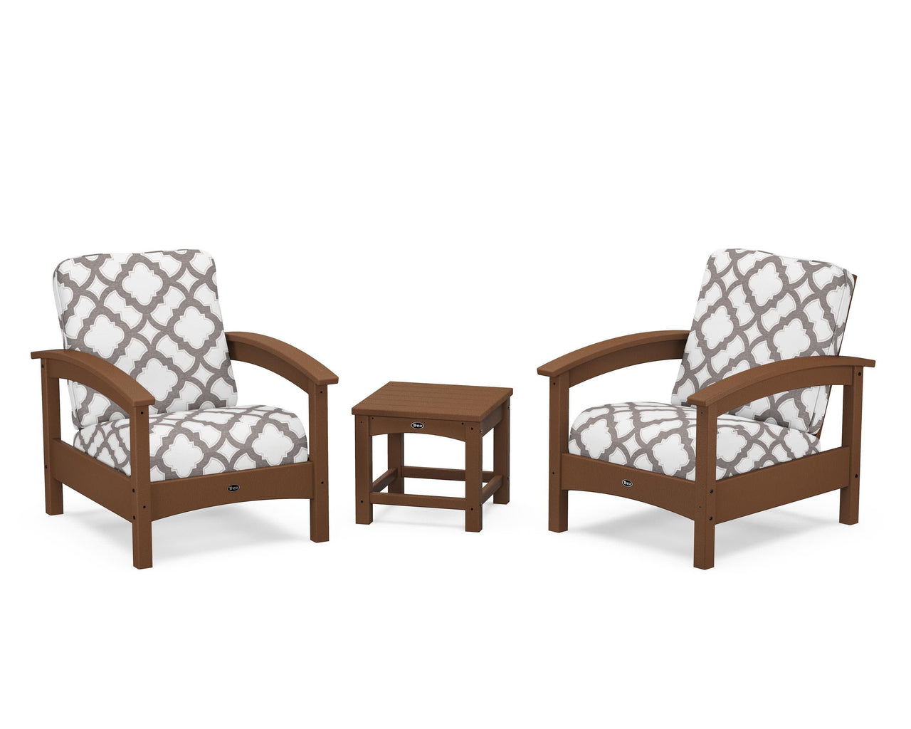 Trex Rockport Club 3-Piece Deep Seating Conversation Set