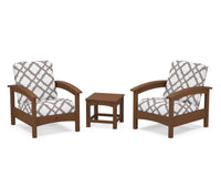 Thumbnail for Trex Rockport Club 3-Piece Deep Seating Conversation Set