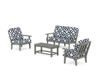 Thumbnail for Trex Cape Cod 4-Piece Deep Seating Set with Loveseat
