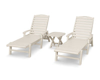Thumbnail for Trex Yacht Club 3-Piece Chaise Set - Sand Castle
