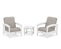 Thumbnail for Trex Rockport Club 3-Piece Deep Seating Conversation Set