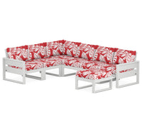 Thumbnail for Trex Eastport 6-Piece Sectional with Ottoman