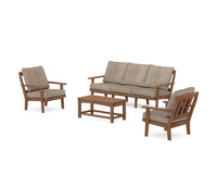 Thumbnail for Trex Cape Cod 4-Piece Deep Seating Set with Sofa