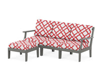 Thumbnail for Trex Yacht Club Modular 4-Piece Deep Seating Set with Ottoman
