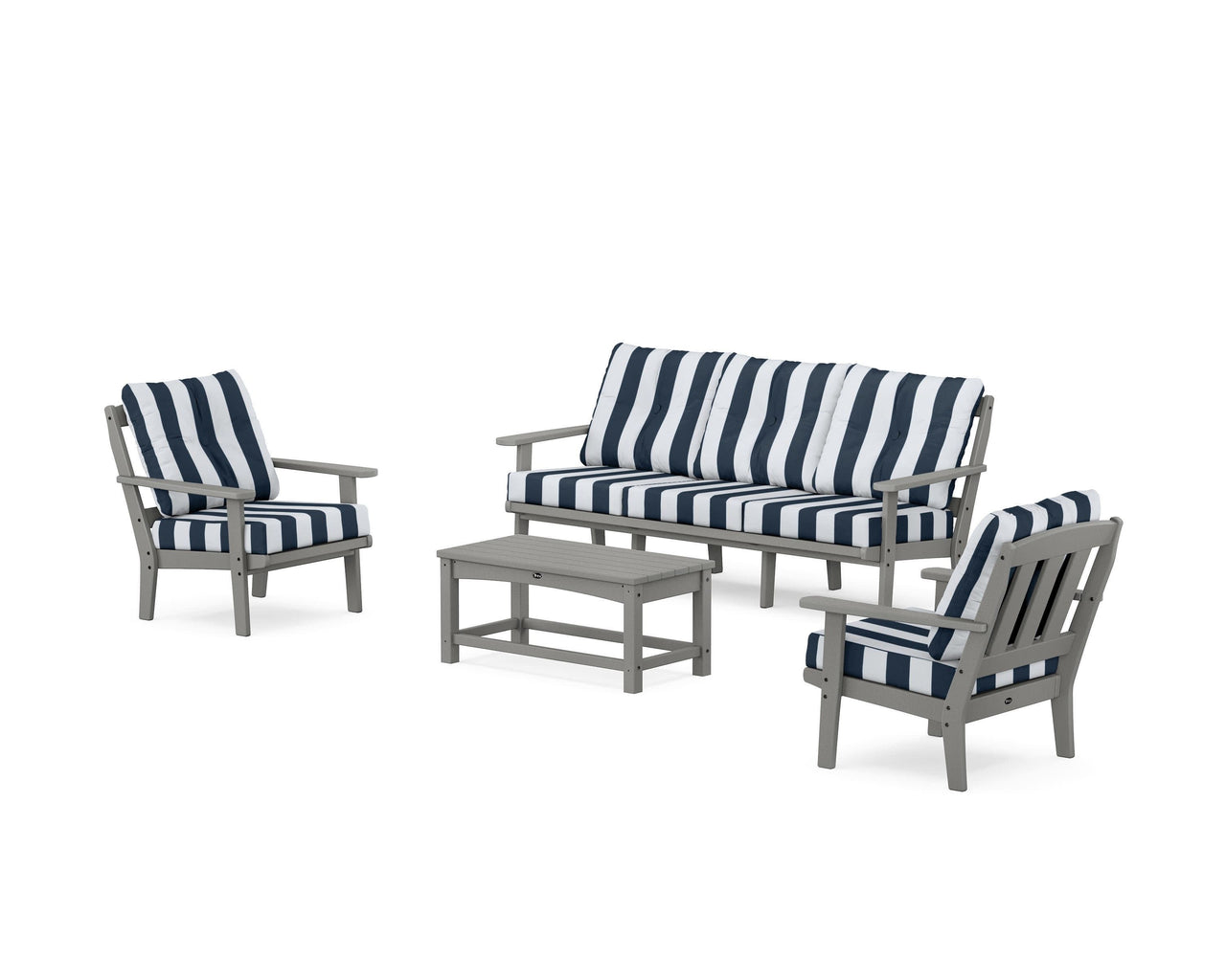 Trex Cape Cod 4-Piece Deep Seating Set with Sofa