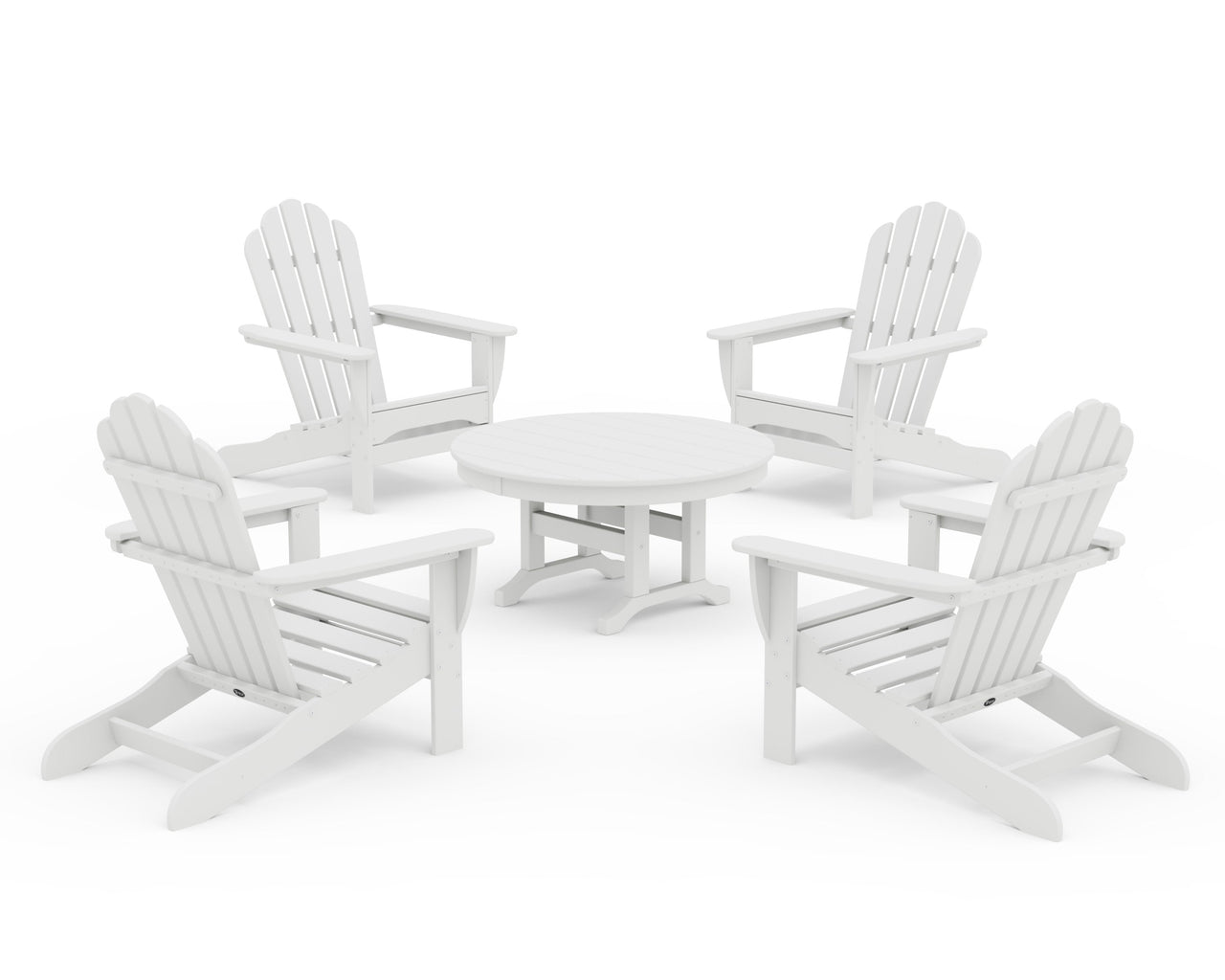 Trex 5-Piece Monterey Bay Adirondack Chair Conversation Group