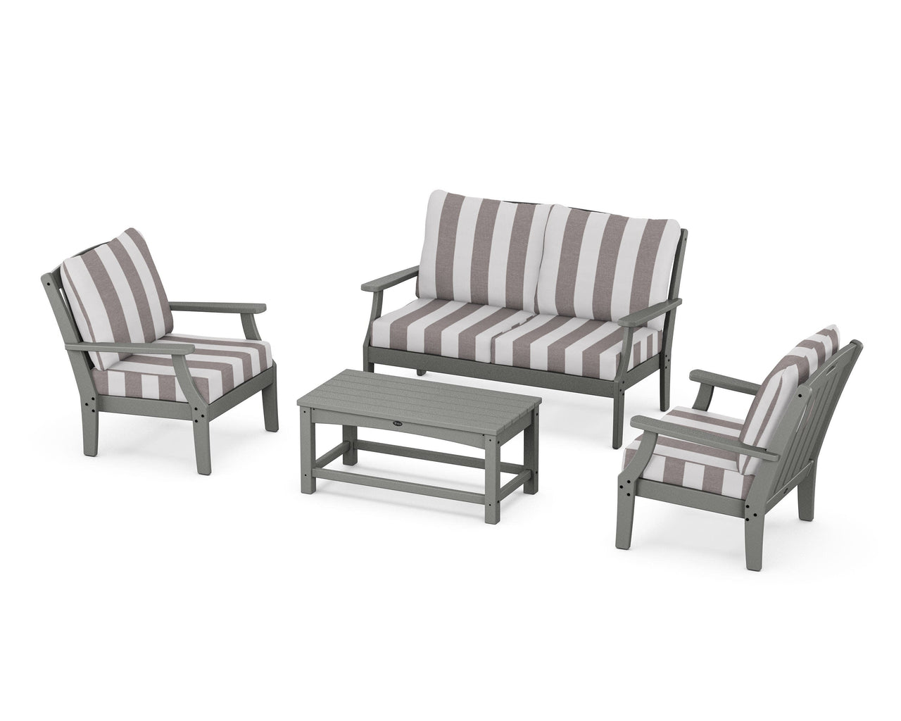 Trex Yacht Club 4-Piece Deep Seating Chair Set