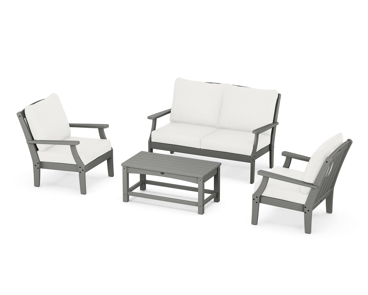 Trex Yacht Club 4-Piece Deep Seating Chair Set