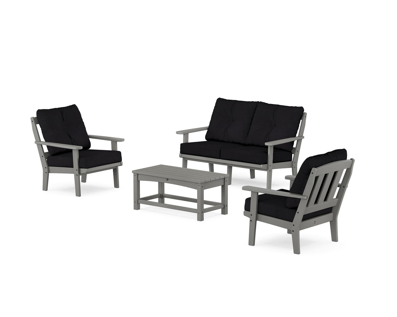 Trex Cape Cod 4-Piece Deep Seating Set with Loveseat