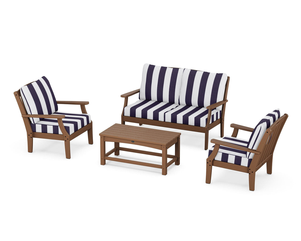 Trex Yacht Club 4-Piece Deep Seating Chair Set
