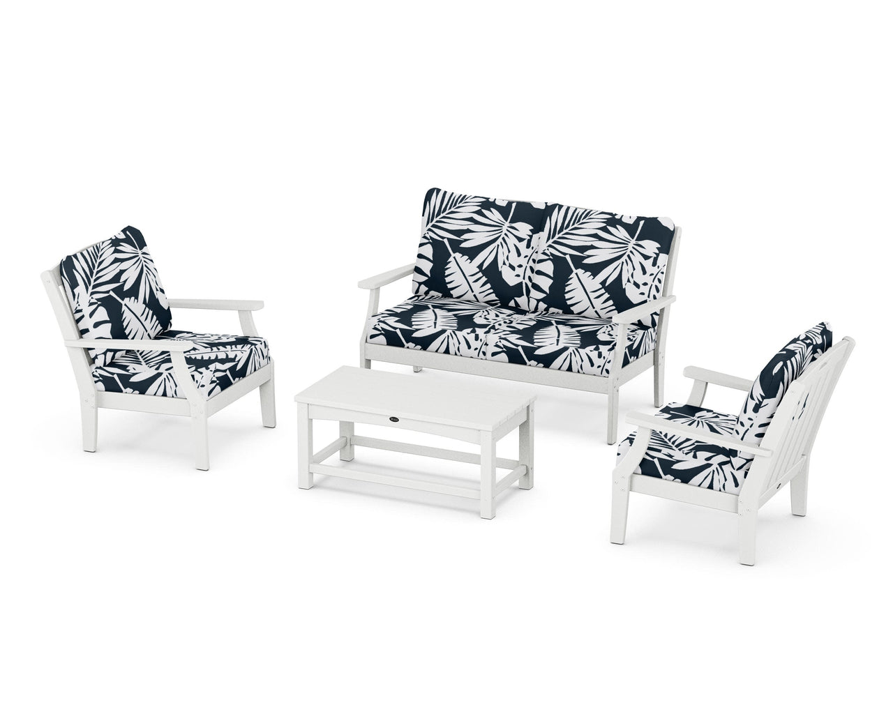 Trex Yacht Club 4-Piece Deep Seating Chair Set