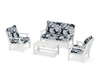 Thumbnail for Trex Yacht Club 4-Piece Deep Seating Chair Set