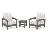 Thumbnail for Trex Rockport Club 3-Piece Deep Seating Conversation Set
