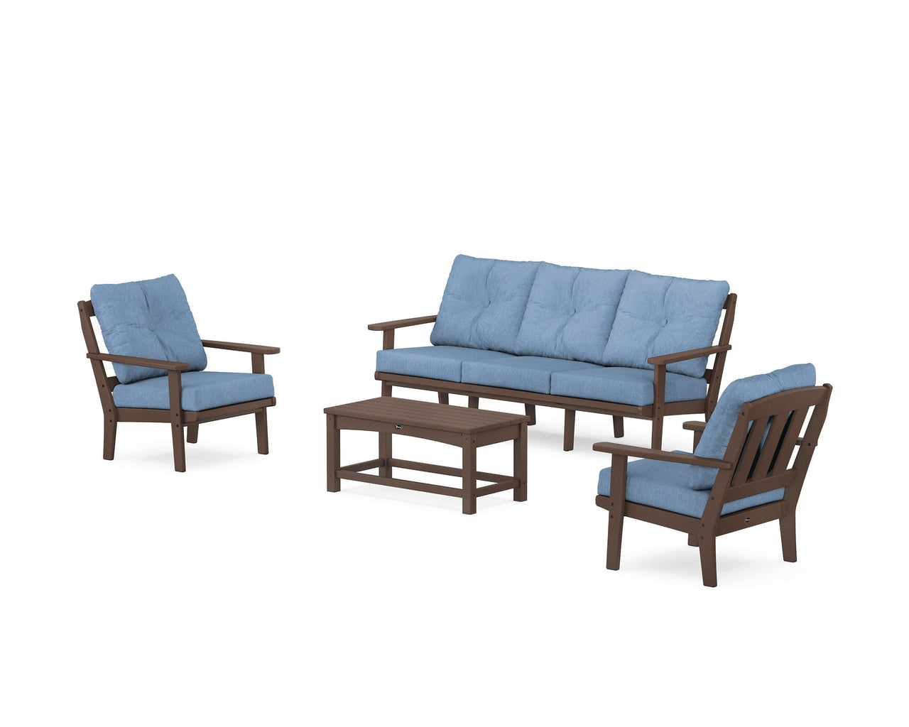 Trex Cape Cod 4-Piece Deep Seating Set with Sofa