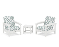 Thumbnail for Trex Rockport Club 3-Piece Deep Seating Conversation Set