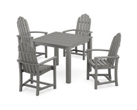 Thumbnail for Trex Cape Cod Adirondack 5-Piece Parsons Dining Set