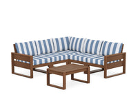 Thumbnail for Trex Eastport 6-Piece Deep Seating Sectional + Coffee Table Set