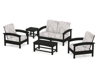 Thumbnail for Trex Rockport Club 6-Piece Deep Seating Conversation Set