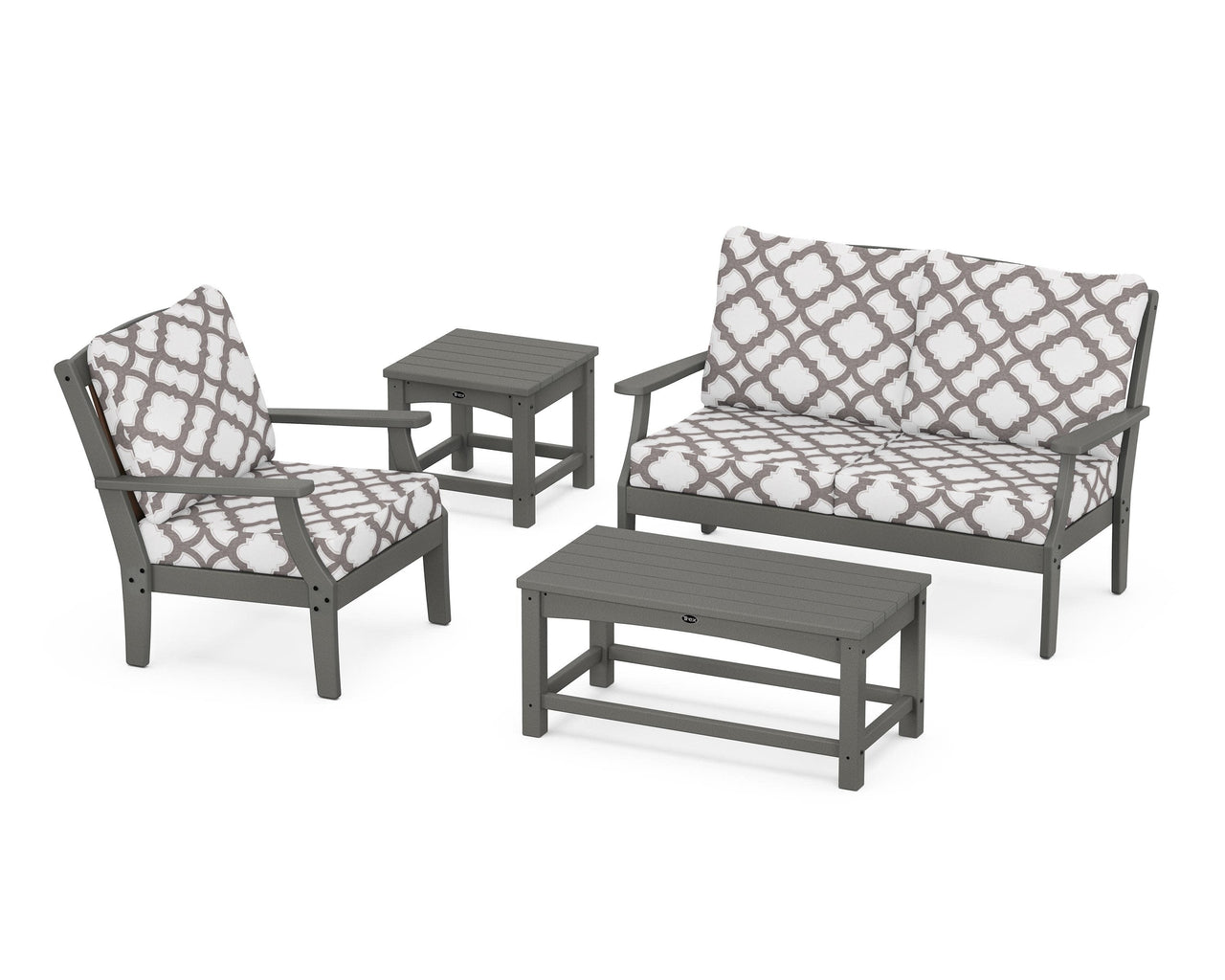 Trex Yacht Club 4-Piece Deep Seating Set