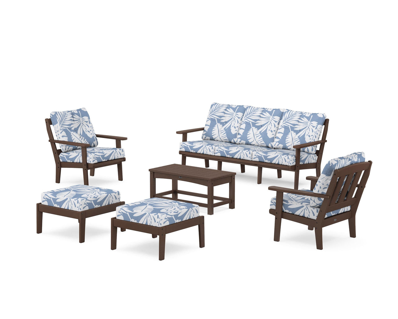 Trex Cape Cod 6-Piece Lounge Sofa Set