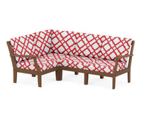 Thumbnail for Trex Yacht Club Modular 4-Piece Deep Seating Set
