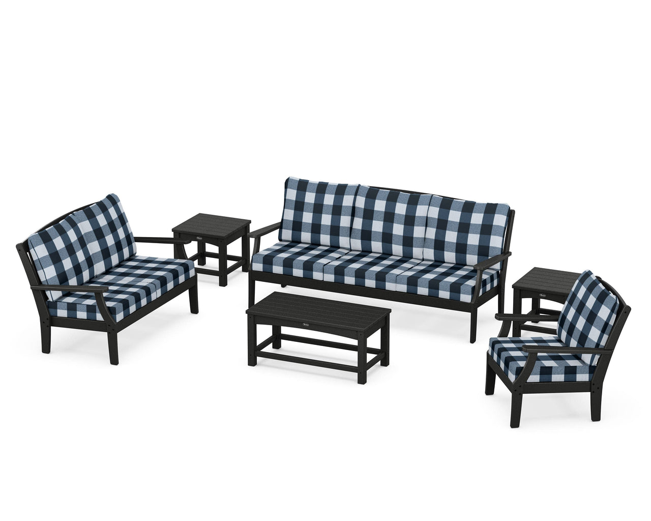 Trex Yacht Club 6-Piece Deep Seating Set