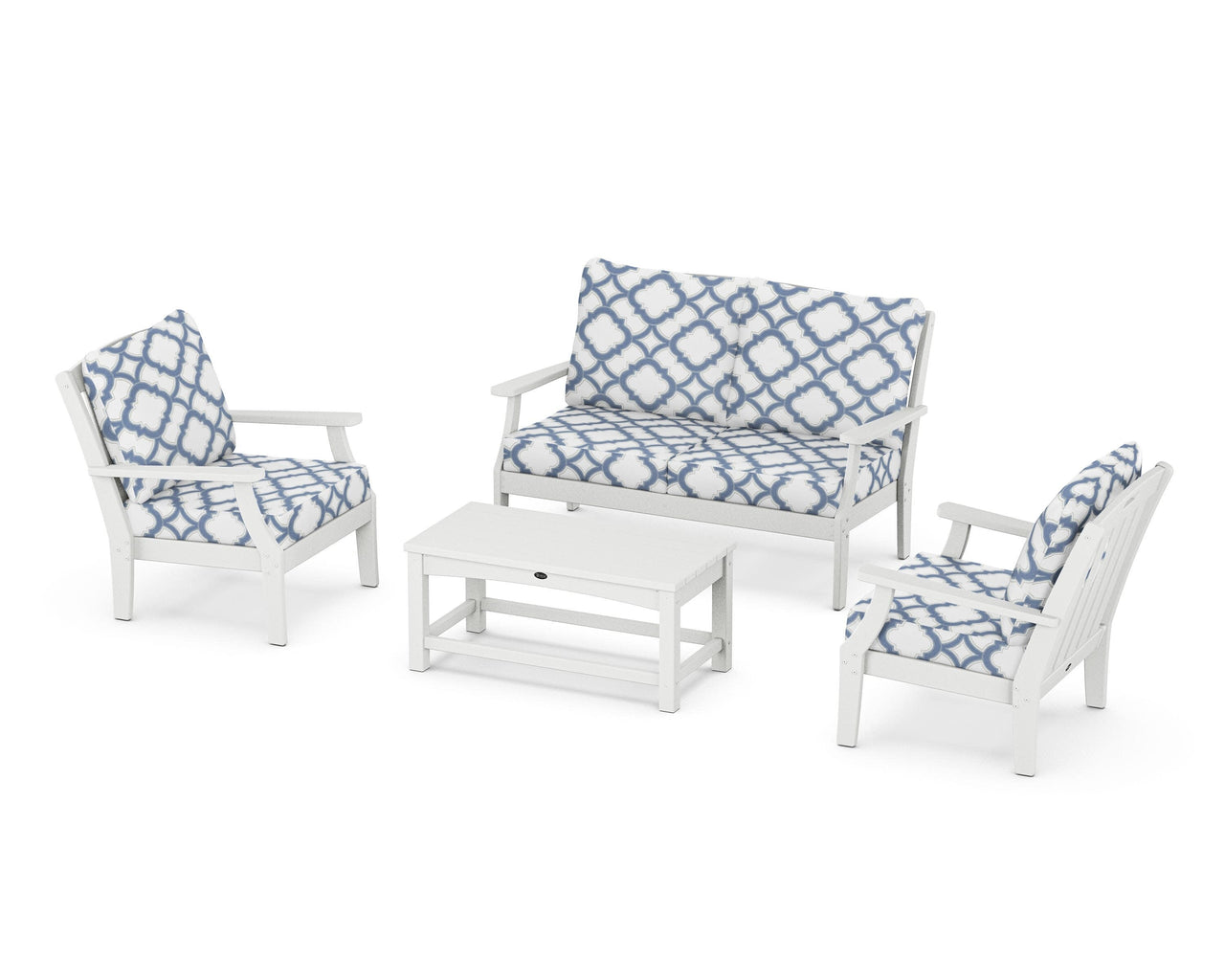 Trex Yacht Club 4-Piece Deep Seating Chair Set