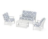 Thumbnail for Trex Yacht Club 4-Piece Deep Seating Chair Set