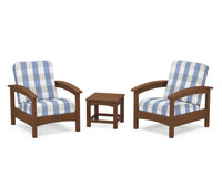 Thumbnail for Trex Rockport Club 3-Piece Deep Seating Conversation Set