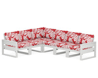 Thumbnail for Trex Eastport 6-Piece Sectional