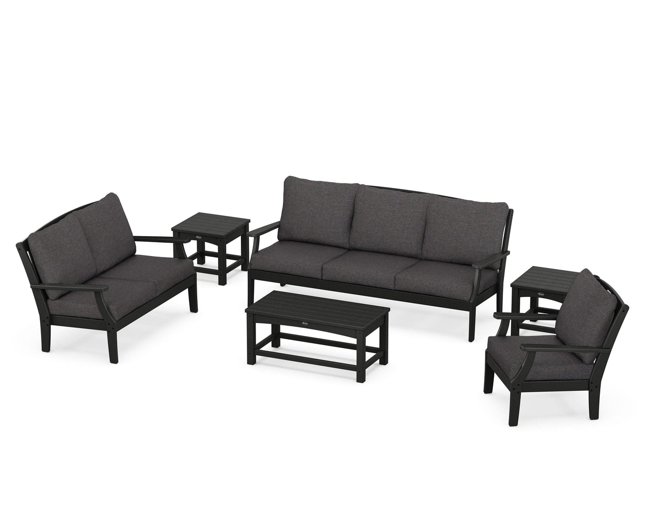 Trex Yacht Club 6-Piece Deep Seating Set