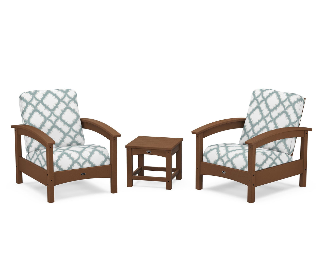 Trex Rockport Club 3-Piece Deep Seating Conversation Set