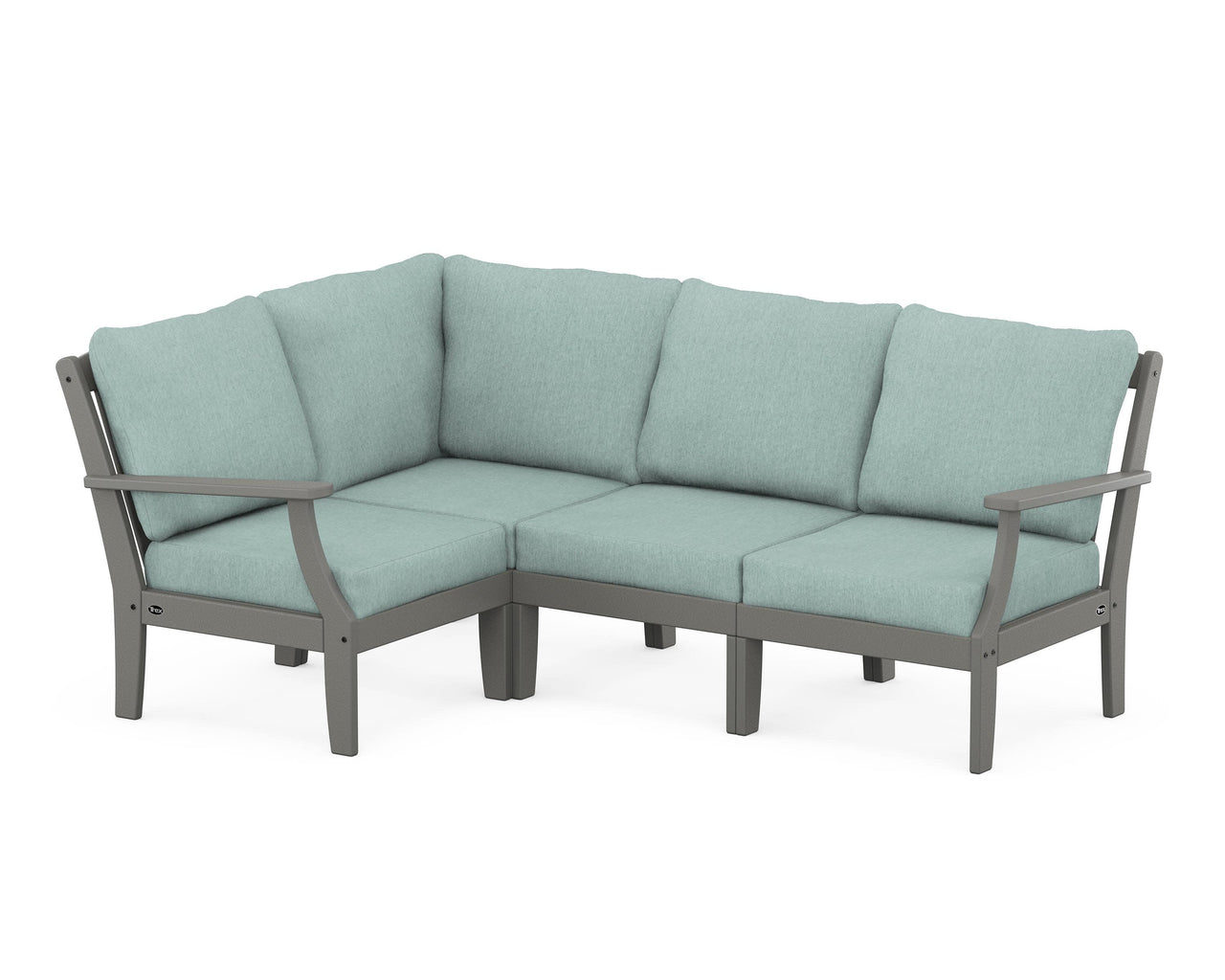 Trex Yacht Club Modular 4-Piece Deep Seating Set