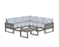 Thumbnail for Trex Eastport 6-Piece Deep Seating Sectional + Coffee Table Set