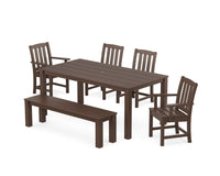 Thumbnail for Trex Cape Cod 6-Piece Parsons Dining Set with Bench