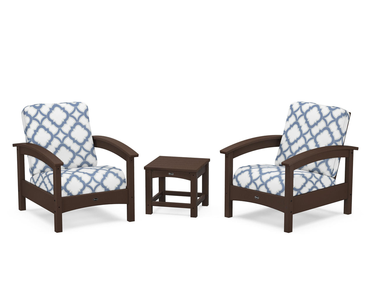 Trex Rockport Club 3-Piece Deep Seating Conversation Set
