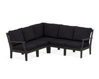 Thumbnail for Trex Yacht Club Modular 5-Piece Deep Seating Set