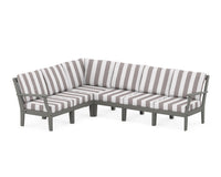 Thumbnail for Trex Yacht Club Modular 6-Piece Deep Seating Set