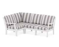 Thumbnail for Trex Yacht Club Modular 4-Piece Deep Seating Set