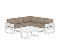 Thumbnail for Trex Eastport 6-Piece Deep Seating Sectional + Coffee Table Set