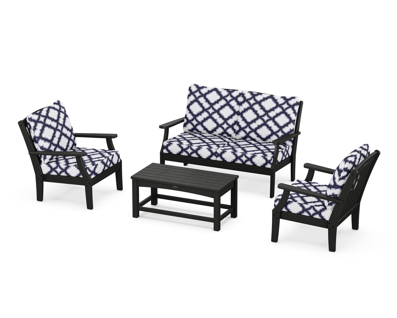 Trex Yacht Club 4-Piece Deep Seating Chair Set