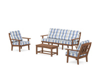 Thumbnail for Trex Cape Cod 4-Piece Deep Seating Set with Sofa