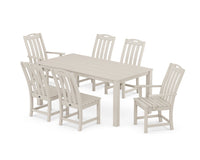 Thumbnail for Trex Yacht Club 7-Piece Parsons Dining Set - Sand Castle