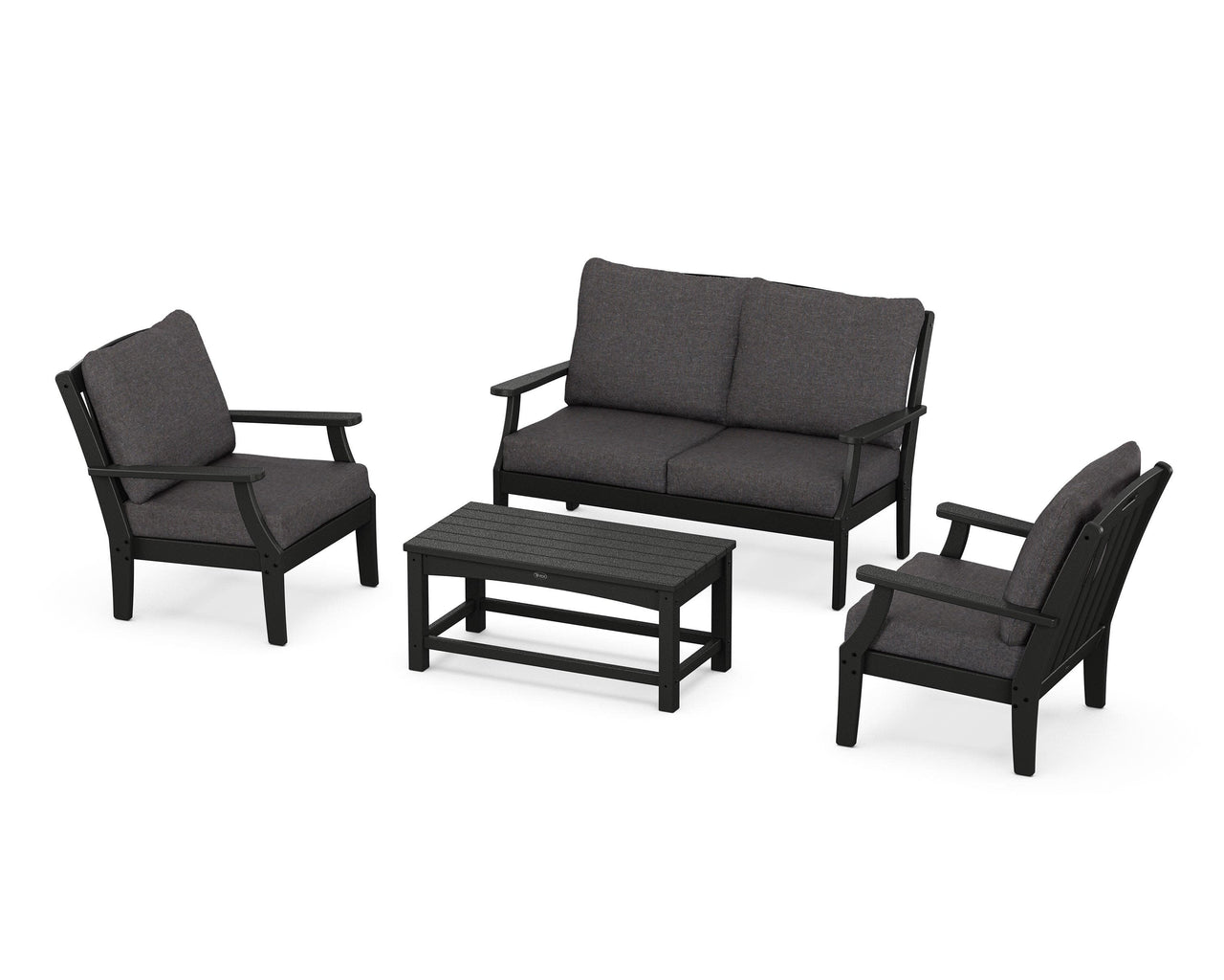 Trex Yacht Club 4-Piece Deep Seating Chair Set