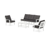 Thumbnail for Trex Cape Cod 4-Piece Deep Seating Set with Sofa