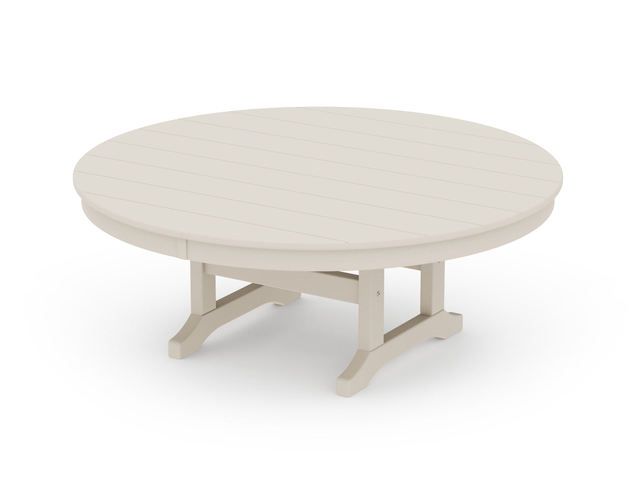 Trex Cape Cod Round 48" Conversation Table - Sand Castle