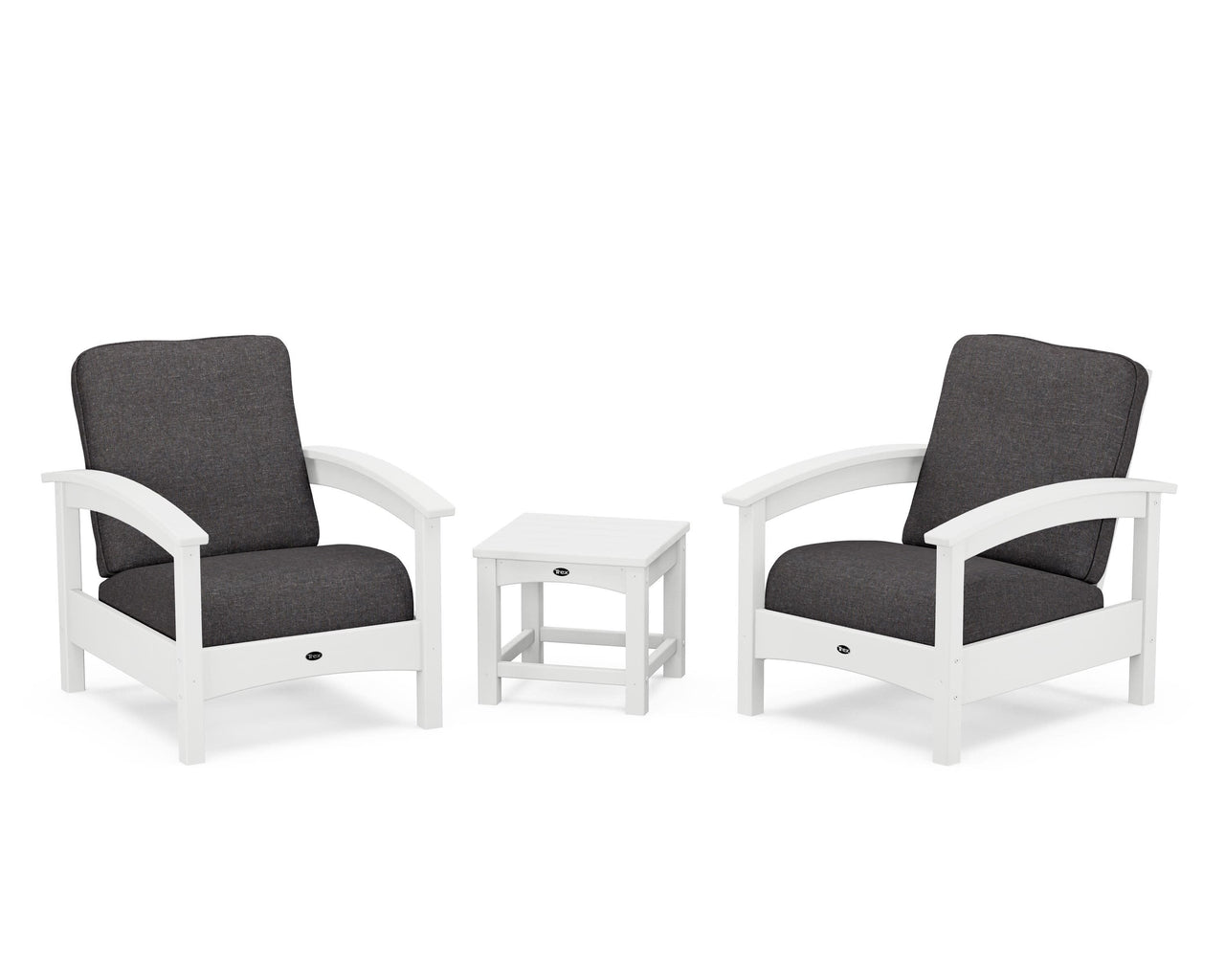 Trex Rockport Club 3-Piece Deep Seating Conversation Set