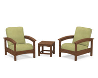 Thumbnail for Trex Rockport Club 3-Piece Deep Seating Conversation Set